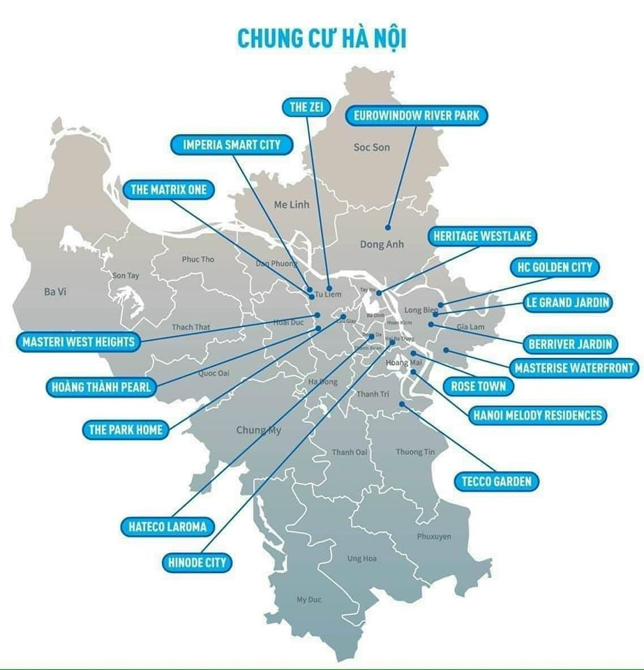 các dự án hà nội đang mở bán năm 2023